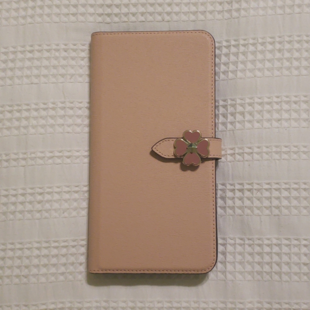 NIB Kate Spade Wrap Folio Wallet Phone Case